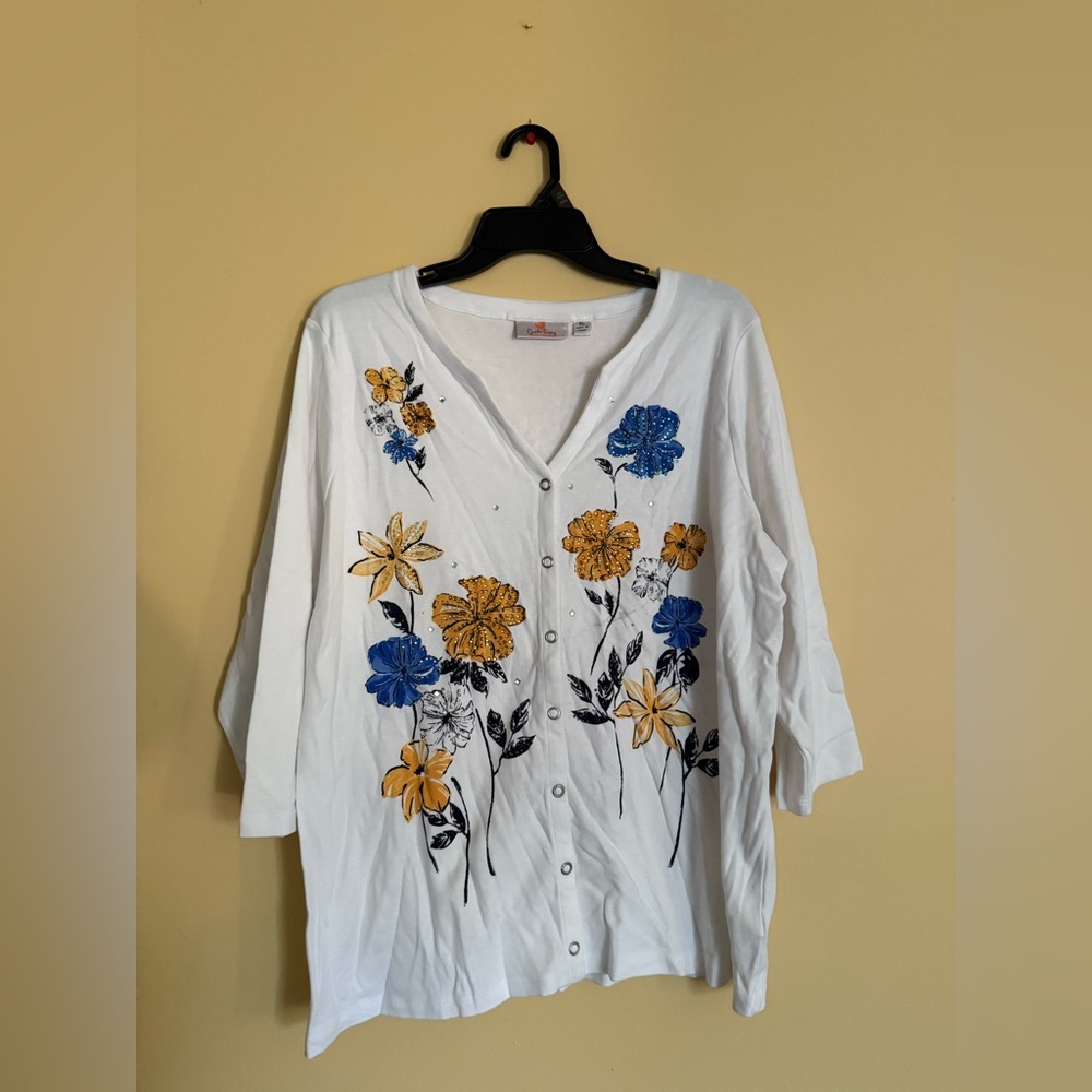 quacker factory cardigan sweater